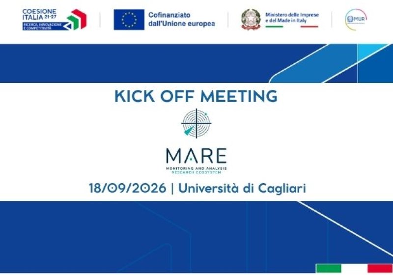 KICK OFF MEETING PROGETTO MARE