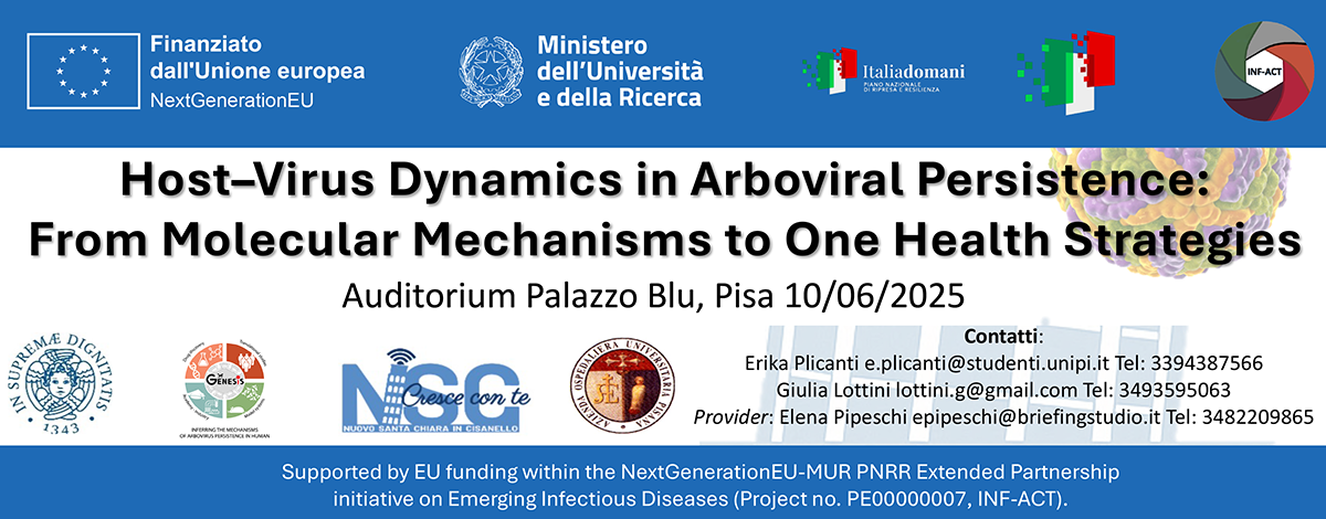 GENESIS Project Meeting: "Host-Virus Dynamics in Arboviral Persistence: from Molecular Mechanisms to One Health Strategies"